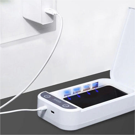 Portable Mobile Phone UV Sterilizer Sanitizer Box Disinfection Case Cleaner USB