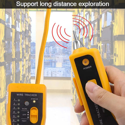 Ethernet Network Toner RJ11 RJ45 Telephone Cable Tester LAN Tracker Wire Finder