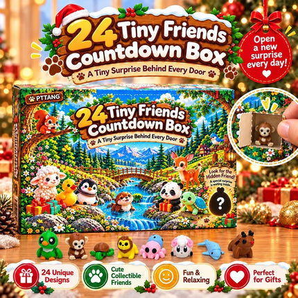 3D Printed Animals Christmas Advent Calendars 2026, 24 Day Christmas Countdown