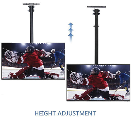 Ceiling Roof TV Mount Wall Bracket Tilt 25" 27" 32" 37" 47" 55" 60" 65" LCD LED