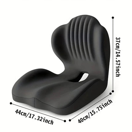 Orthopedic Memory Foam Seat Back Cushion Support Pillow Pain Relief Coccyx Car