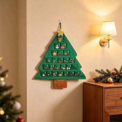 Christmas Tree Hanging Design Festive Hanging Pouch Xmas Atmosphere