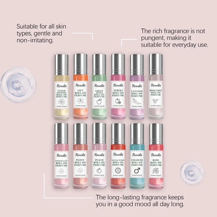 Christmas Perfume Set Advent Calendar 12Pcs Perfume Women Christmas Gift