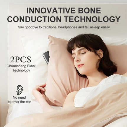 Pillow Speaker Bone Conduction Stereo Bluetooth Sleep Headphones Deep Sleeping