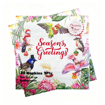 Christmas Disposable Tableware Set Paper Plates Cups Napkins Party Supplies