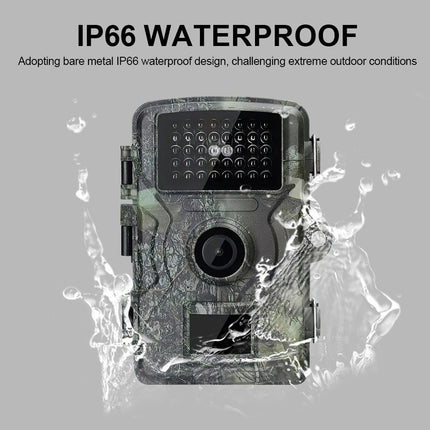 Solar Trail Camera 4K 48MP Wildlife Hunting Game Cam PIR Night Vision +32GB Card