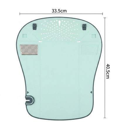 Blue Multi-purpose 6-in-1 Food Prep Board Portable Kitchen Cooking Tool