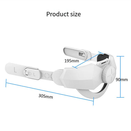 Head Strap Head band Replacement VR Games Headset For Oculus Quest 2 Adjustable  wotowoo (4660)