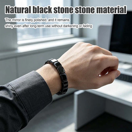 4pcs Hemys Hematite Bracelet for Men Hemios bracelet with Gift