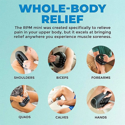 Massage Roller  Deep Tissue Percussion Muscle Massager Electric Rechargeable