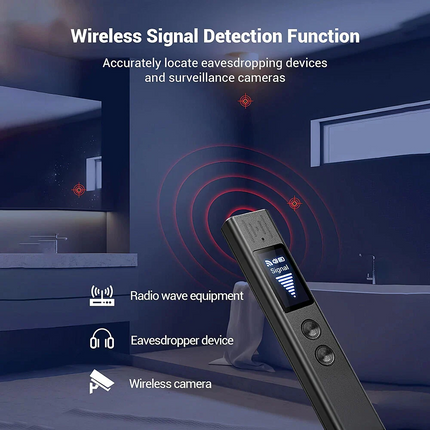 Anti Tracker Hidden Camera Detector Scanner Bug Finder  Tracker for Hotel Car