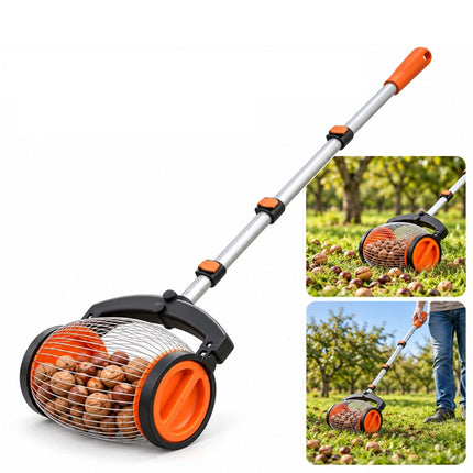 Acorn Picker Upper Rolling Nut Collector, Walnut Picker Nut Gatherer Roller