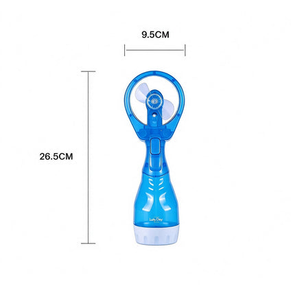 Portable Hand Held Water Spray Misting Fan Travel Mini