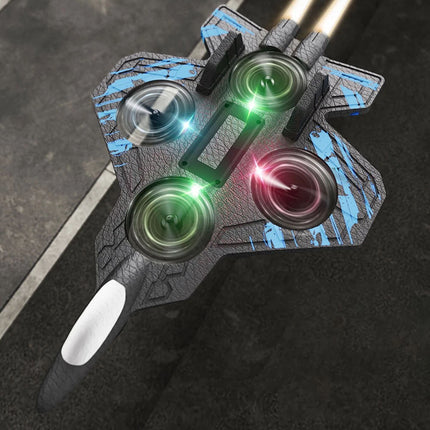2026 Upgraded Skyriders RC Jet Stunt Fighter Jet LED Lights 360 Flip Foam Plane