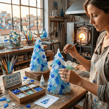 Romantic DIY Christmas Tree Craft Kit 3D Christmas Tree Art Kit Christmas Style C