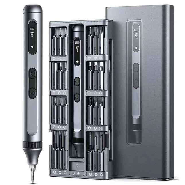 Mini Electric Screwdriver 50-in-1 Set – Cordless, Rechargeable, Precision Bits for Home & DIY