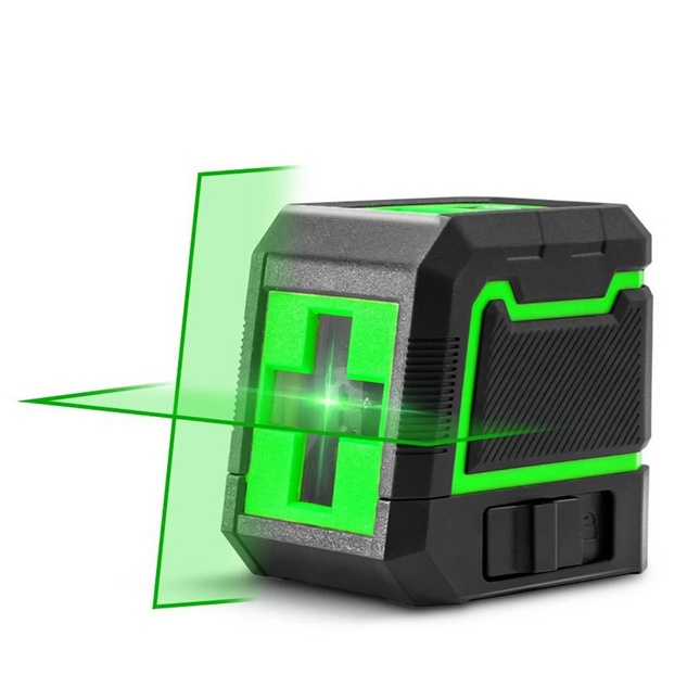 Green Beam Cross Line Laser Level Self Leveling Home DIY Level Water Resist IP54