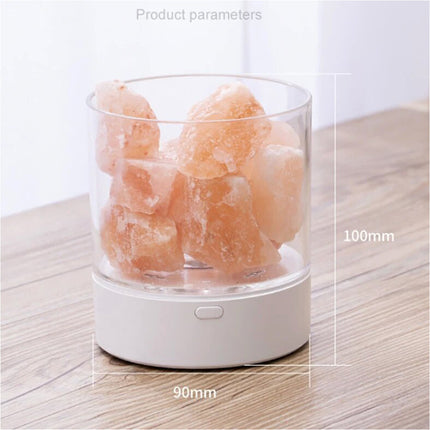 Himalayan Natural Crystal Salt Rock Lamp Colorful Night Light Gift