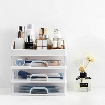 Multi-Drawers Makeup Organizer Container Box Cosmetic Storage Box Desk Lipstick