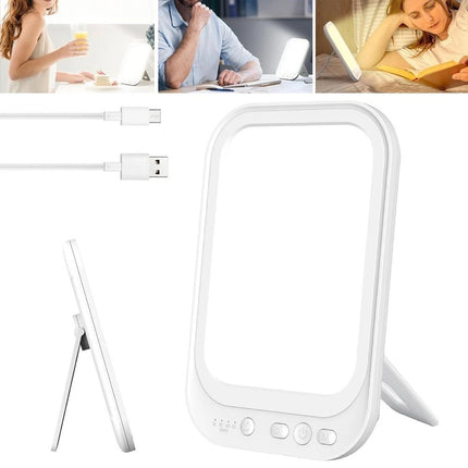 SAD Therapy Lamp Light UV Free 10000 Lux Sun Lamp Daylight Lamp W/ 3 Light Color