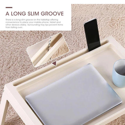 Foldable Laptop Table Tray Bed Sofa Portable Tablet Computer Stand Desk