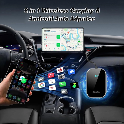 Wireless Carplay Adapter Car Dongle for Apple Android Auto Adapter Connect Box