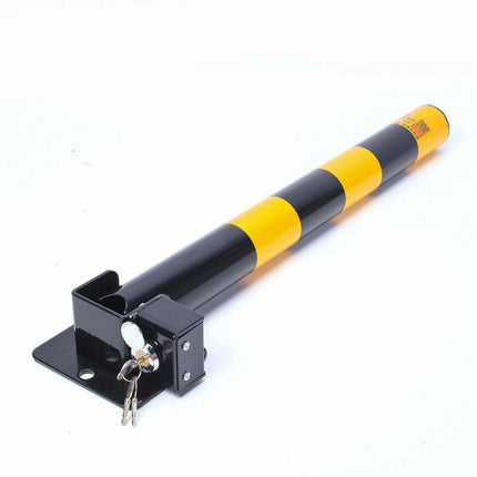 Fold Down Parking Post Heavy Duty Barrier Car Parking Lock 3keys