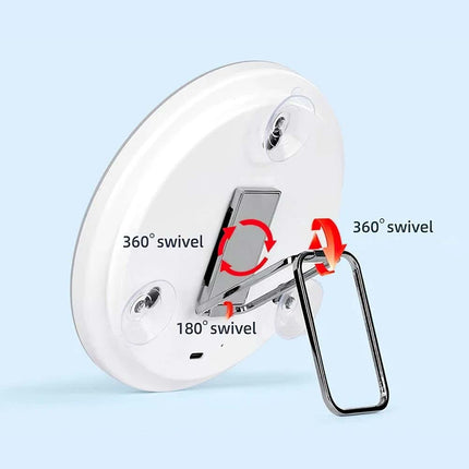 30x Magnifying Makeup Cosmetic Beauty Bathroom Mirror with LED Light 360° Spin