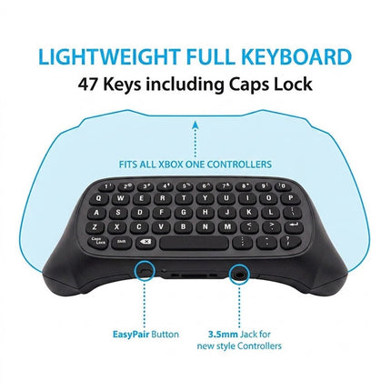 Black Mini Wireless Bluetooth Keyboard For Xbox Series One S/X Accessory Controller