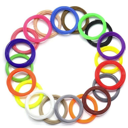 20 Colours 100m PLA Filament 1.75mm for 3D Printing Pen