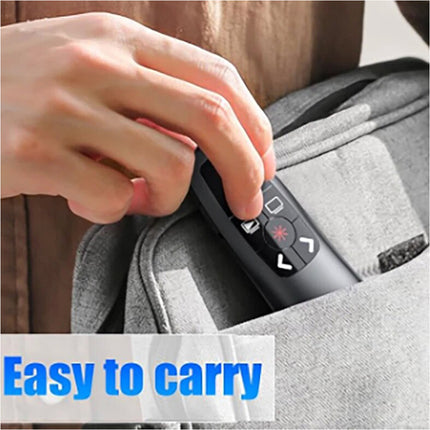 Wireless USB PowerPoint Presenter Remote Slide Advancer Presentation Clicker