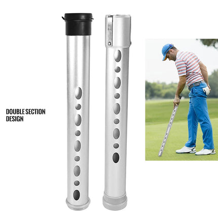 Alloy Golf Ball Picker Uppers Tube Hold Up to 21 Golf Balls Collector Retriever