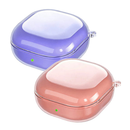 2 Pcs Silicone Protective Cover Case Clear Samsung Galaxy Buds 2 Live Pro Earbuds With