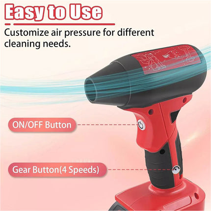 130000 RPM Turbo Jet Air Blower for Einhell / OZITO 18V Battery