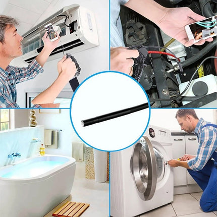 WIFI Endoscope HD 5MP Borescope Inspection Camera Waterproof For iPhone Android 2M