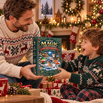 Forest Magic Creatures Ornament Advent Calendar