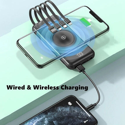 20000mAh Travel Power Bank Portable Universal Dual USB Ports for Mobile Phone AU