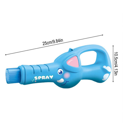 Bubble Fog Wand, Colorful Smoke Bubble-Machine with Light&Sound Effects Blue Elephant