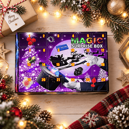 Christmas GiWHs Box Countdown Calendar Magic Props Toys Advent Calendar