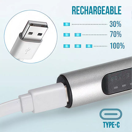 Set Electric Engraving Pen Cordless Carving Pen USB Micro Engraver with 37 Bits