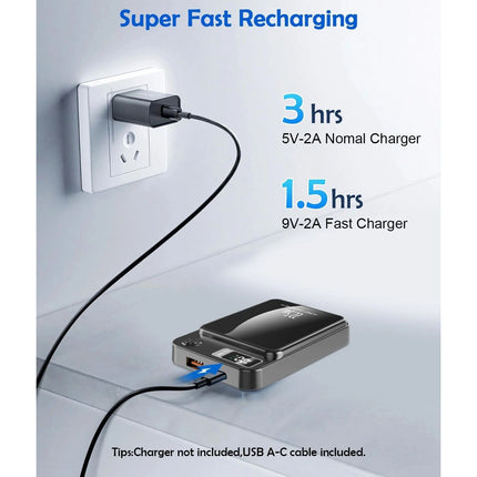 Magsafe Bank Power Portable Charger Magnetic Battery Pack For Phone Samsung Au