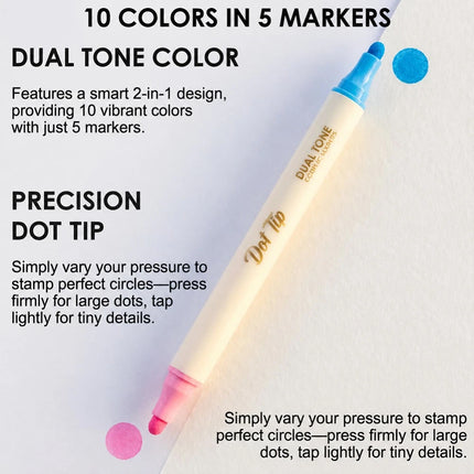 Dot-By-Letter Mindful Coloring Kit - Stress Relief Dot Marker Art Set (1PCS Animal theme）
