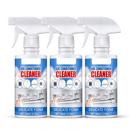 3PCS 60ml Air Conditioner Foaming Cleaner Air Con Coil Foam Cleaning Sprays
