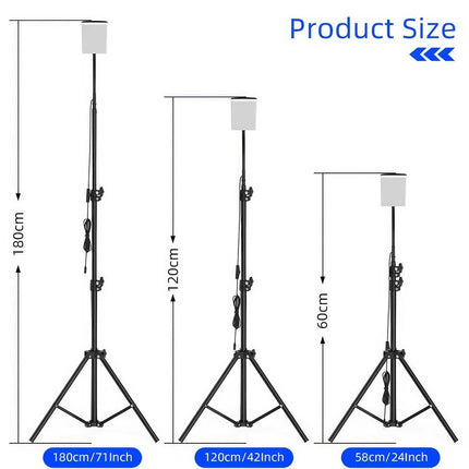 LED Telescopic Fishing Rod Lamp Light Portable Cars Repair Lantern BBQ Camping