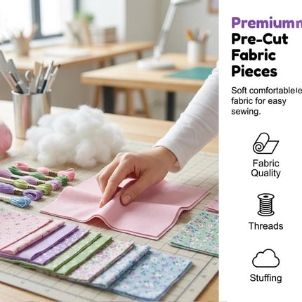 Ocean Fairy Patchwork DIY Collection, Fun  Fairies Patchwork Sewing Craft Kit
