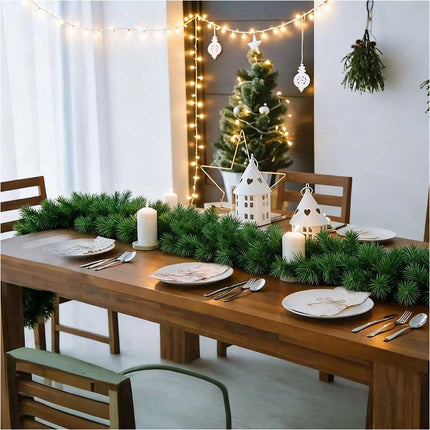 270cm Christmas Garland Artificial Xmas Wreath Tree Christmas Decoration