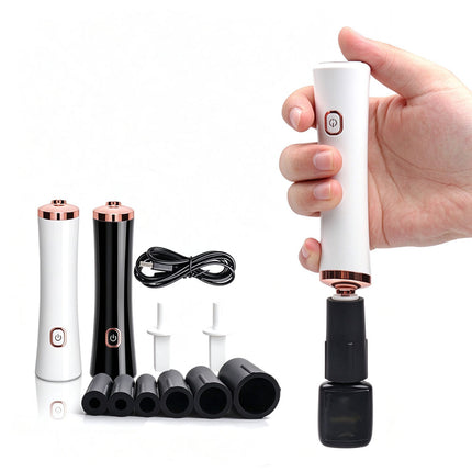 Electric Eyelash Glue Shaker Nail Lacquer Shaker 6PCS Heads for Eyelash Glue Ink