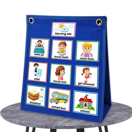 70Pcs Visual Daily Schedule Cards Routine Work Activity Planner