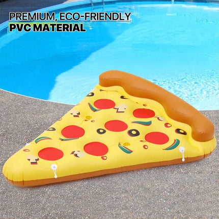 Giant Inflatable Float Pizza 180 x 150CM PVC Pool Floating Raft Water Float