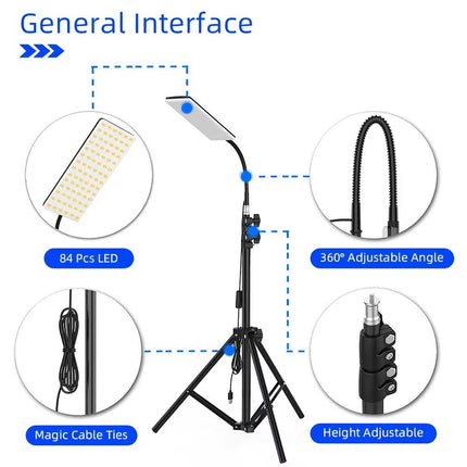 LED Telescopic Fishing Rod Lamp Light Portable Cars Repair Lantern BBQ Camping